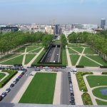 43.BRUXELES, Parc du Cinquantenaire - perspective